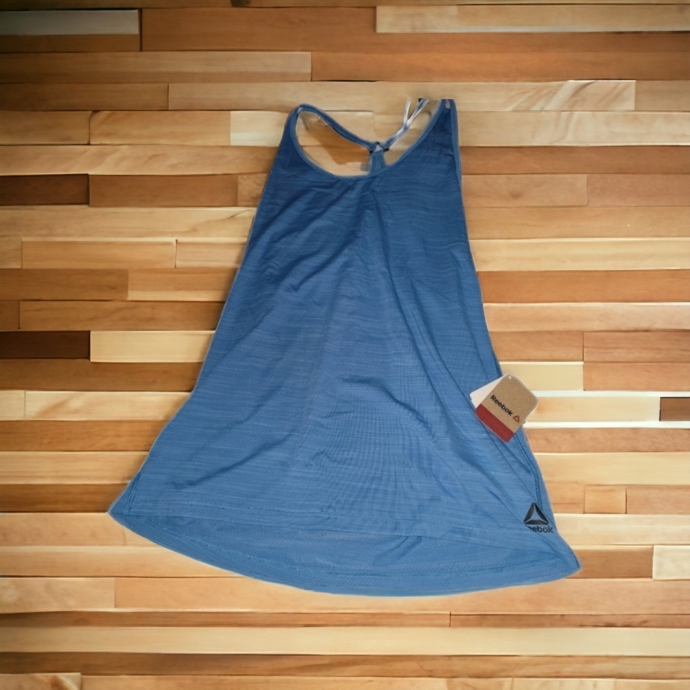 NWT Blue Reebok Tank Top - Picture 3 of 9
